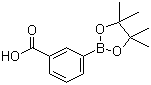 structure of CAS# 269409-73-6, 3-Carboxyphenylboronic acid pinacol ester;3-(4,4,5,5-Tetramethyl-1,3,2-dioxaborolan-2-yl)benzoic acid