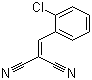 structure of CAS# 2698-41-1, [(2-Chlorophenyl)methylene]malononitrile;((2-Chlorophenyl)methylene)propanedinitrile