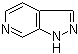 结构式 CAS# 271-47-6, 1H-吡唑并[3,4-c]吡啶