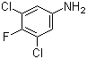 structure of CAS# 2729-34-2, 3,5-Dichloro-4-fluoroaniline