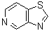 结构式 CAS# 273-75-6, 噻唑并[4,5-c]吡啶