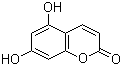 5,7-二羟基香豆素分子结构 (CAS 2732-18-5)