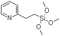 结构式 CAS# 27326-65-4, 2-(2-吡啶基)乙基三甲氧基硅烷