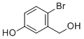 structure of CAS# 2737-20-4, Crisaborole Impurity 12;4-Bromo-3-(hydroxymethyl)phenol
