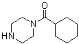 structure of CAS# 27561-62-2, 1-(Cyclohexylcarbonyl)piperazine;Cyclohexyl(piperazin-1-yl)methanone