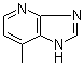 结构式 CAS# 27582-20-3, 7-甲基咪唑并[4,5-b]吡啶