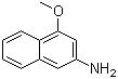 结构式 CAS# 2764-95-6, 4-甲氧基-2-萘胺