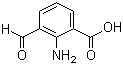 结构式 CAS# 27867-47-6, 2-氨基-3-甲酰基苯甲酸