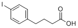 structure of CAS# 27913-58-2, 4-(p-Iodophenyl)butyric acid