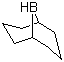 structure of CAS# 280-64-8, 9-Borabicyclo[3.3.1]nonane;9-BBN