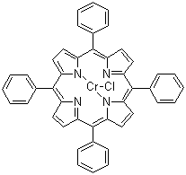 structure of CAS# 28110-70-5, Chromium(III) 5,10,15,20-tetraphenylporphine chloride;Salicylate ionophore I