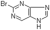 结构式 CAS# 28128-15-6, 2-溴嘌呤