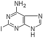 结构式 CAS# 28128-26-9, 2-碘-6-氨基嘌呤