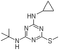 structure of CAS# 28159-98-0, Irgarol;2-(tert-Butylamino)-4-(cyclopropylamino)-6-(methylthio)-s-triazine