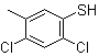结构式 CAS# 28225-88-9, 2,4-二氯-5-甲基苯硫酚