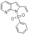 2-乙烯基-1-(苯磺酰基)-1H-吡咯并[2,3-b]吡啶分子结构 (CAS 282734-64-9)