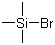 structure of CAS# 2857-97-8, Bromotrimethylsilane;TMBS; Trimethylsilyl bromide; Trimethylbromosilane