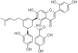 结构式 CAS# 286461-76-5, Multicaulisin