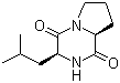 结构式 CAS# 2873-36-1, 环(L-脯氨酰-L-亮氨酰)