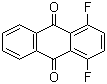 结构式 CAS# 28736-42-7, 1,4-二氟蒽醌