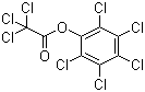 结构式 CAS# 2879-60-9, 三氯乙酸五氯苯酯