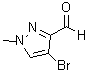 structure of CAS# 287917-96-8, 4-Bromo-1-methyl-1H-pyrazole-3-carboxaldehyde