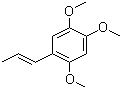 structure of CAS# 2883-98-9, alpha-Asarone;(E)-1,2,4-Trimethoxy-5-(1-propenyl)benzene; trans-1-Propenyl-2,4,5-trimethoxybenzene