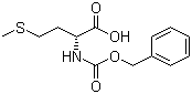 N-苄氧羰基-D-蛋氨酸分子结构 (CAS 28862-80-8)