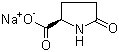 structure of CAS# 28874-51-3, Sodium L-pyroglutamate;L-Pyrrolidone-5-carboxylic acid sodium salt; 5-Oxo-L-proline monosodium salt; Sodium PCA