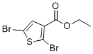structure of CAS# 289470-44-6, Ethyl 2,5-dibromothiophene-3-carboxylate