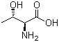 结构式 CAS# 28954-12-3, L-别苏氨酸; (2S,3S)-2-氨基-3-羟基丁酸