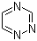 structure of CAS# 290-38-0, 1,2,4-Triazine;as-Triazine; 1,2,5-Triazine