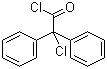 结构式 CAS# 2902-98-9, 2-氯-2,2-二苯基乙酰氯