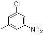 structure of CAS# 29027-20-1, 3-Chloro-5-methylaniline
