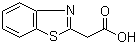 structure of CAS# 29182-45-4, 2-Benzothiazoleacetic acid;1,3-Benzothiazol-2-ylacetic acid