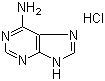 结构式 CAS# 2922-28-3, 腺嘌呤盐酸盐