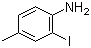 structure of CAS# 29289-13-2, 2-Iodo-4-methylaniline