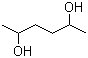 结构式 CAS# 2935-44-6, 2,5-己二醇; 2,5-二羟基己烷