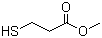 3-巯基丙酸甲酯分子结构 (CAS 2935-90-2)