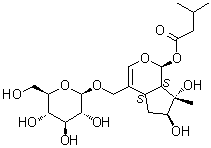 缬草苦苷分子结构 (CAS 29505-31-5)