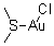 Dimethylsulfide gold chloride molecular structure (CAS 29892-37-3)