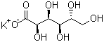 structure of CAS# 299-27-4, Potassium gluconate;D-Gluconic acid monopotassium salt; Gluconic acid potassium salt