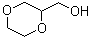 structure of CAS# 29908-11-0, 1,4-Dioxane-2-methanol;1,2-Ethylideneglycerol; 1,4-Dioxan-2-ylmethanol; 2-(Hydroxymethyl)-1,4-dioxane; p-Dioxanemethanol