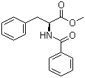 structure of CAS# 3005-61-6, (S)-N-Benzoylphenylalanine methyl ester;Methyl (2S)-2-(benzoylamino)-3-phenylpropanoate; N-Benzoyl-L-phenylalanine methyl ester; N-Benzoylphenylalanine methyl ester