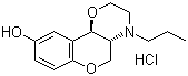 structure of CAS# 300576-59-4, (+)-PD 128907 hydrochloride;(4aR,10aR)-1-Propyl-2,3,10,10a-tetrahydro-1H,4aH-4,9-dioxa-1-azaphenanthren-6-ol hydrochloride