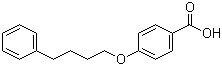 structure of CAS# 30131-16-9, 4-(4-Phenylbutoxy)benzoic acid