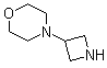 4-(Azetidin-3-yl)morpholine molecular structure (CAS 302355-79-9)