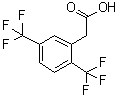 结构式 CAS# 302912-02-3, 2,5-二(三氟甲基)苯基乙酸