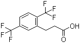 结构式 CAS# 302912-03-4, 2,5-双(三氟甲基)苯丙酸