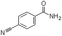 4-氰基苯甲酰胺分子结构 (CAS 3034-34-2)
